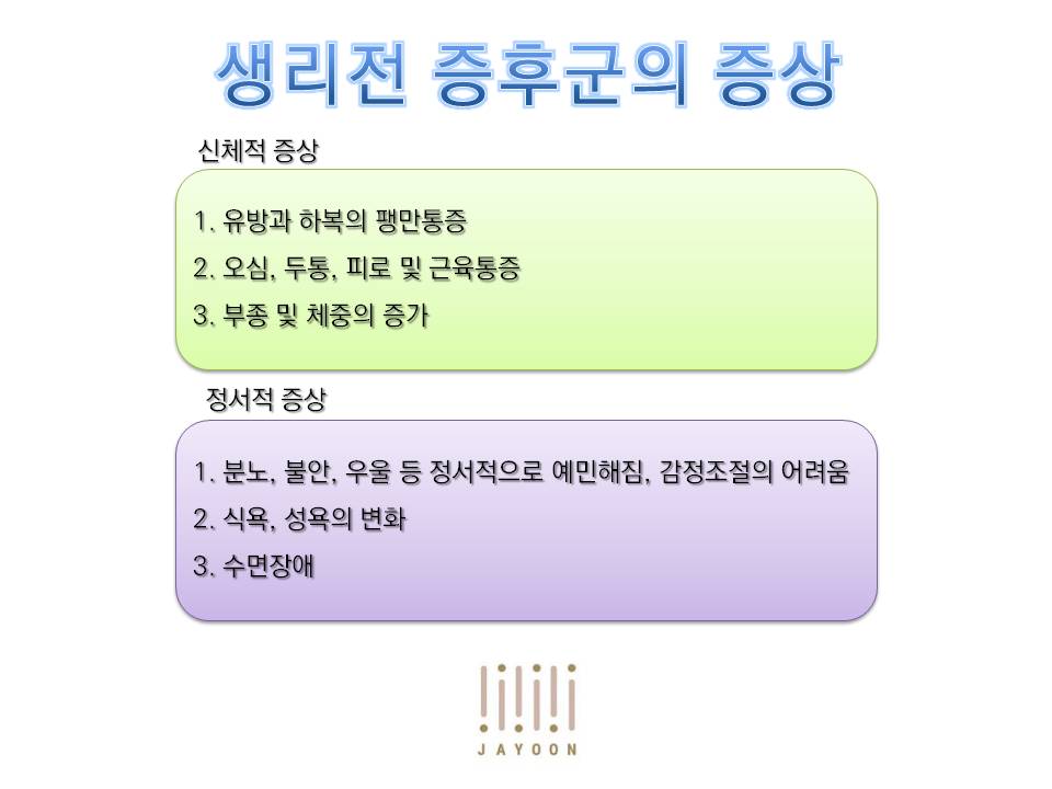 스트레스와 생리전증후군 (3)