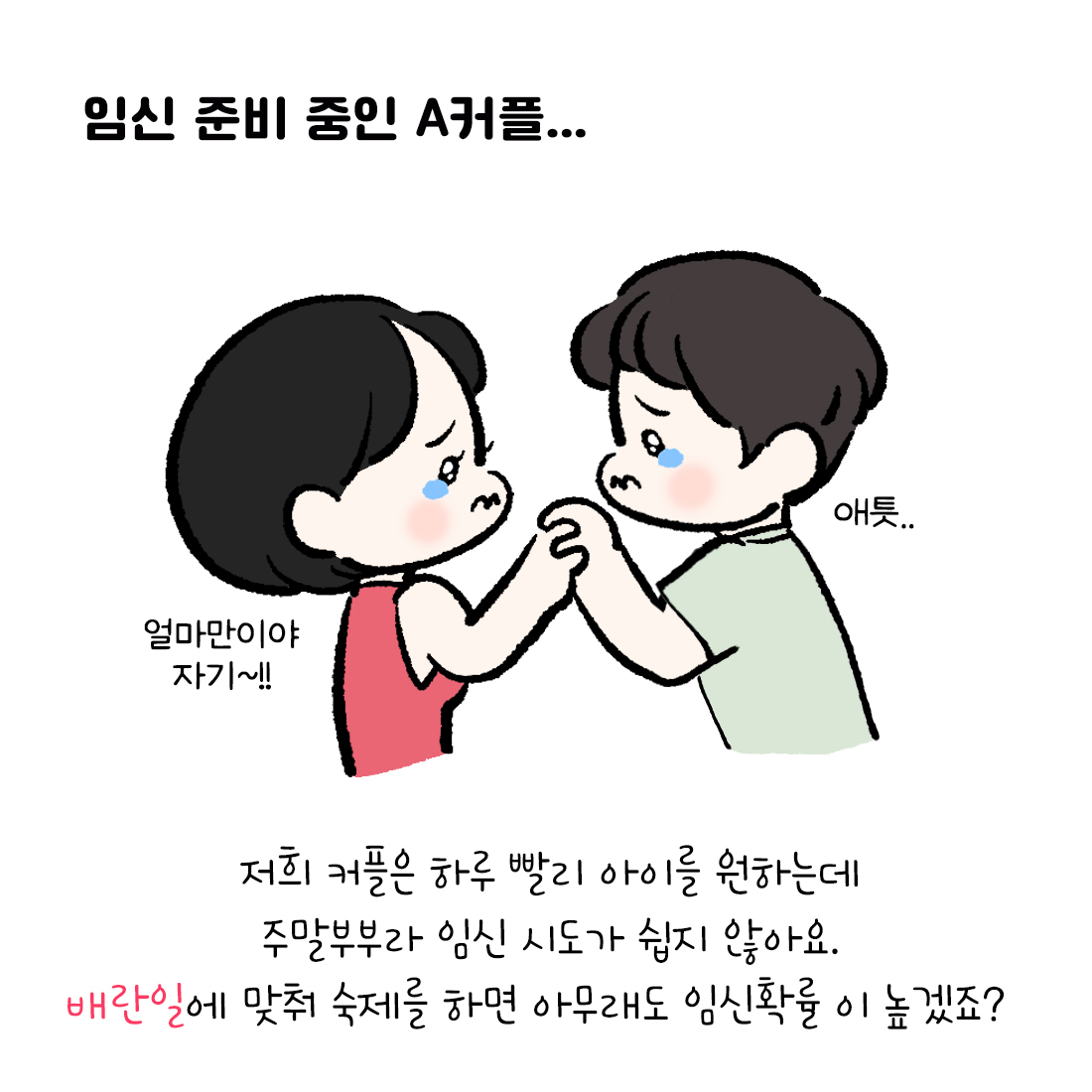 [자윤한의원 여성건강툰] 7화. 임신확률이 가장 높은 시기는 언제? (2)