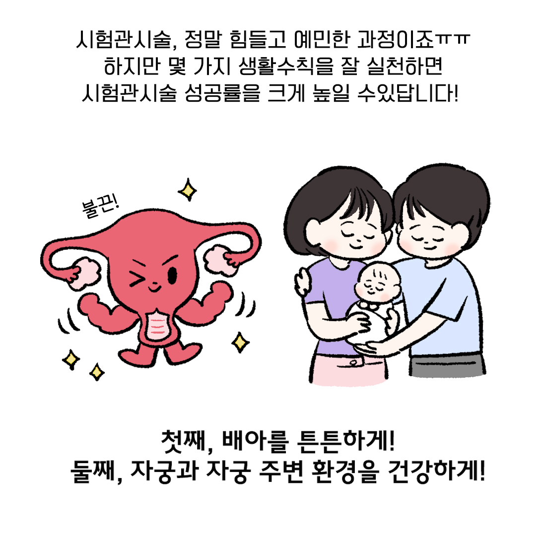 [자윤한의원 여성건강툰] 10화. 시험관시술 성공률 높이는 법 (3)