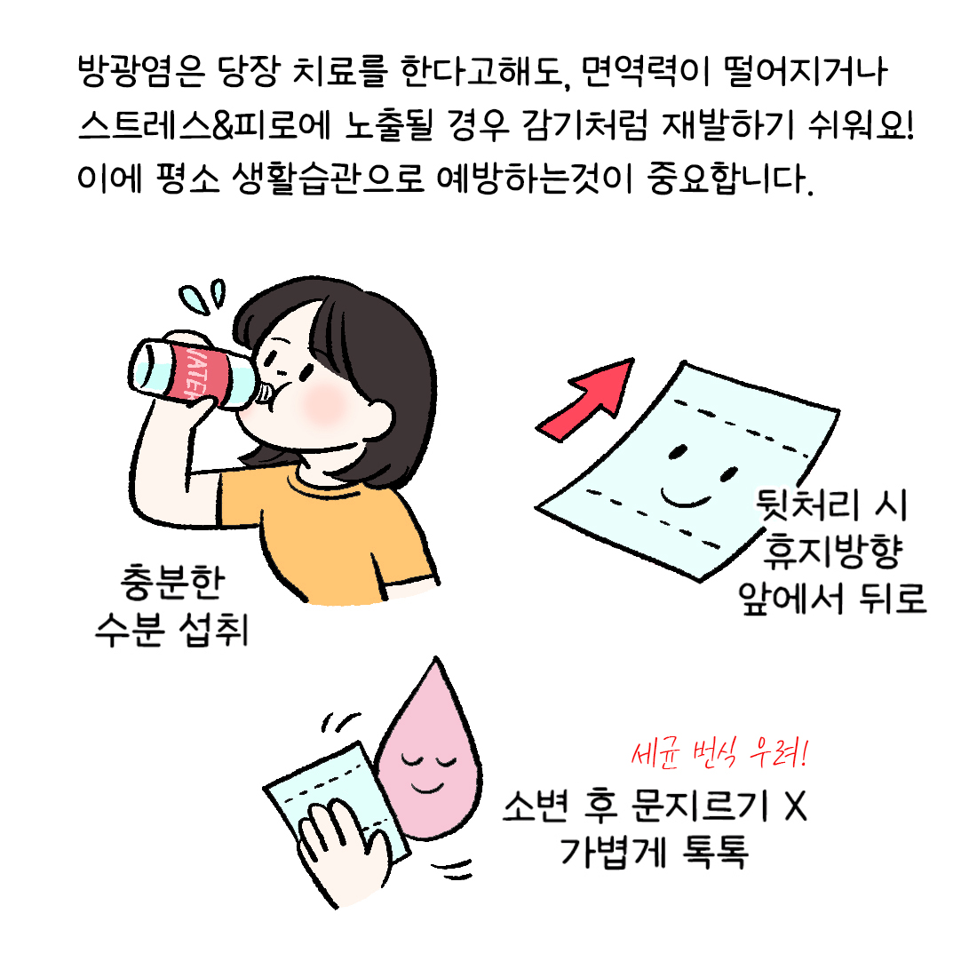 [자윤한의원 여성건강툰] 9화. 신혼여행에서 방광염 얻어온 사연 (4)