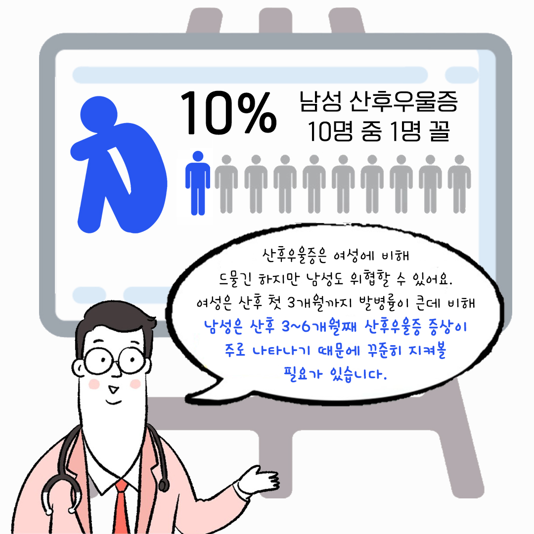 [자윤한의원 여성건강툰] 28화.남자도 산후우울증에 걸릴까? (4)
