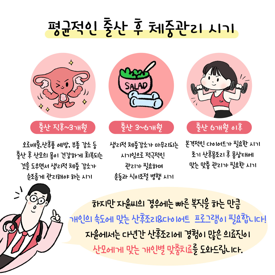 [자윤한의원 여성건강툰] 출산후, 곧 복직인데 맞는 옷이 없어요 ㅜㅠ… (5)