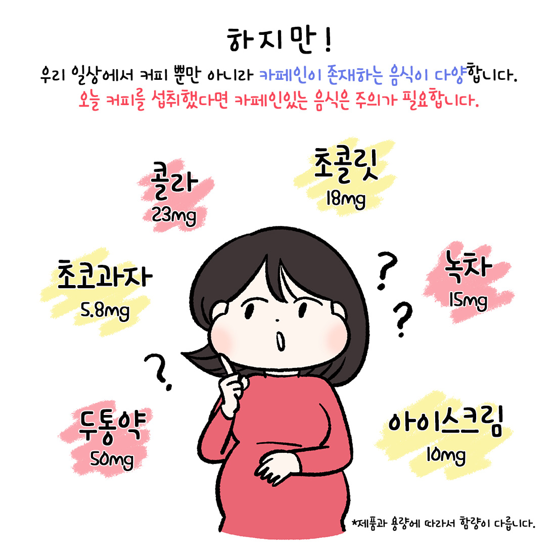 [자윤한의원 여성건강툰] 임산부 카페인 권장량,임신인데 커피 마셔도 될까? (5)