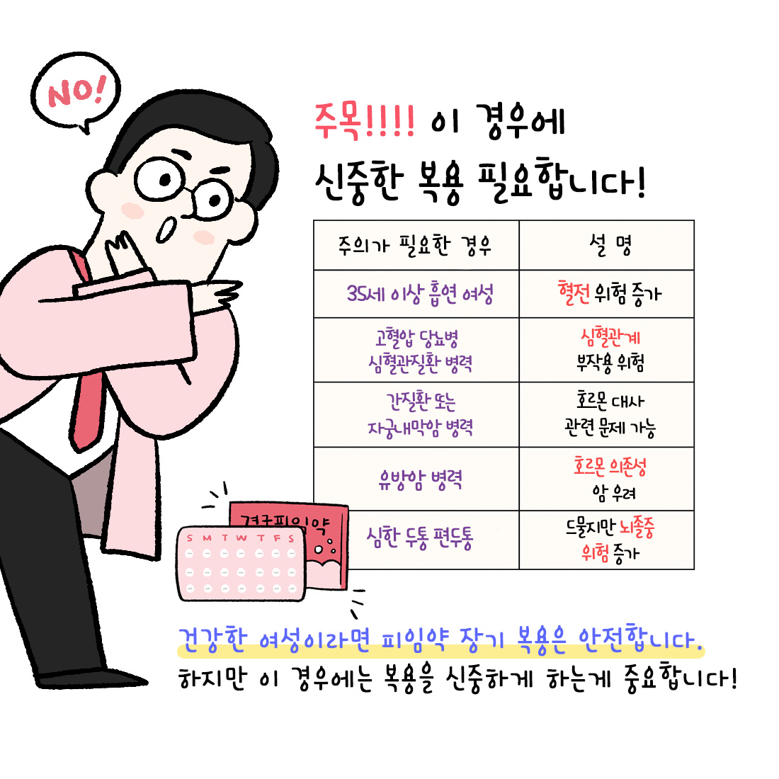 [자윤한의원 여성건강툰]장기간 피임약 복용 괜찮을까? (3)