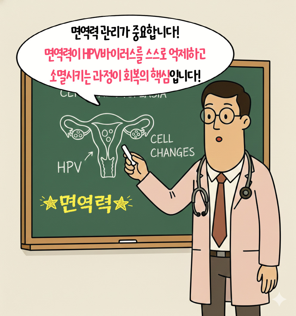 [자윤한의원 여성건강툰]자궁경부이형성증 자궁경부암 전단계라는데 괜찮을까? (5)