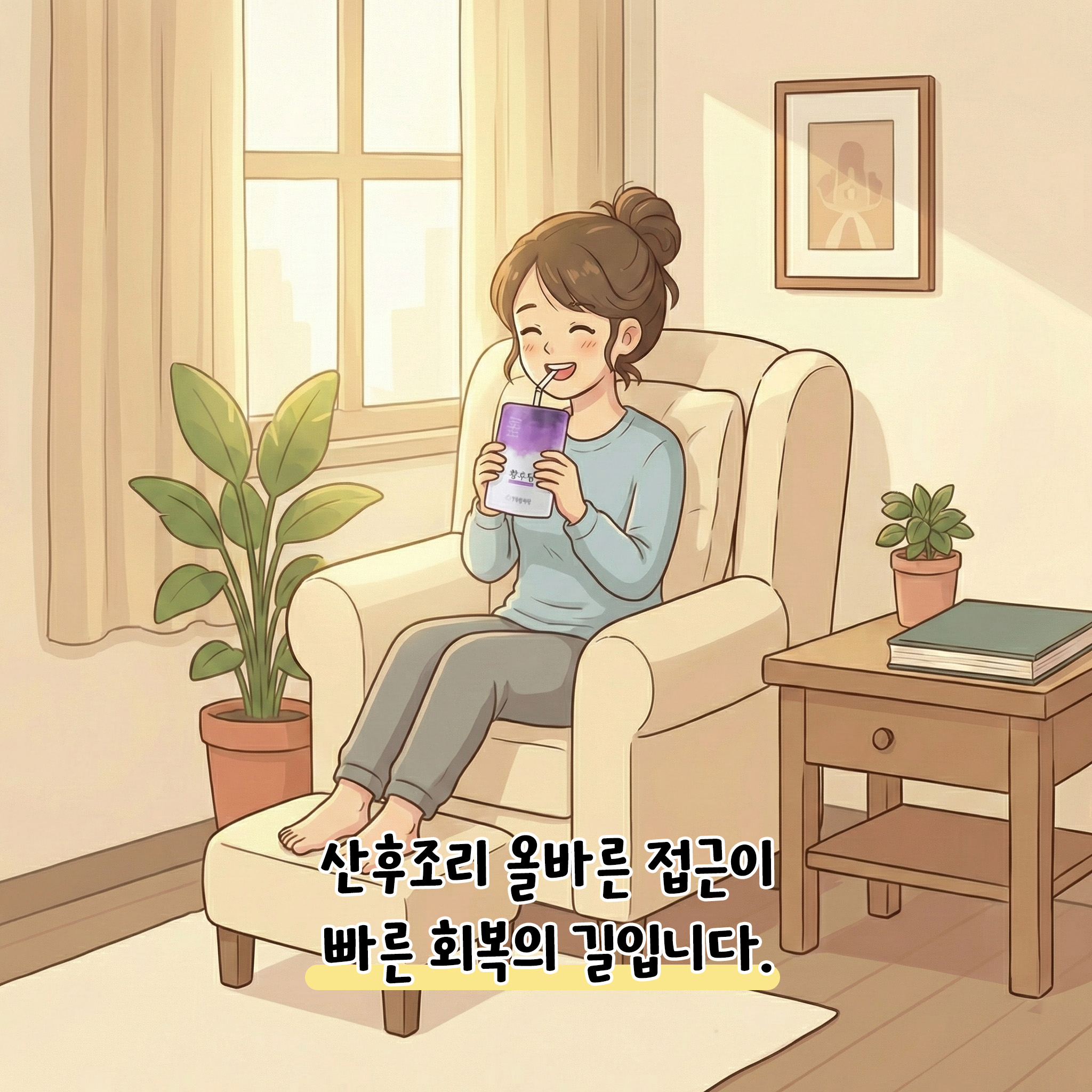 [자윤한의원 여성건강툰]산후 호박즙, 왜 자꾸 살이 늘어날까? (8)