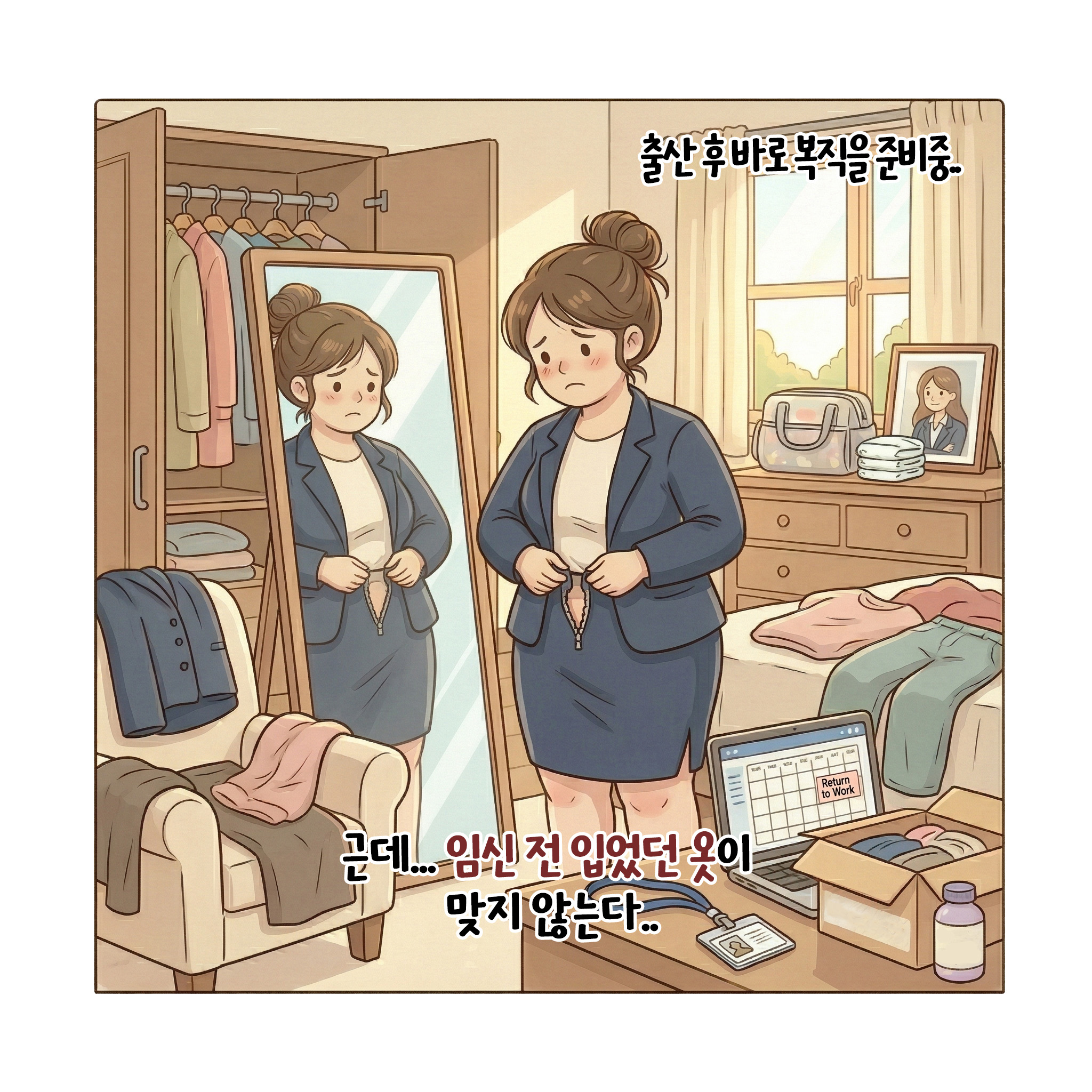 [자윤한의원 여성건강툰]산후조리와 다이어트 동시에 가능할까요? (2)