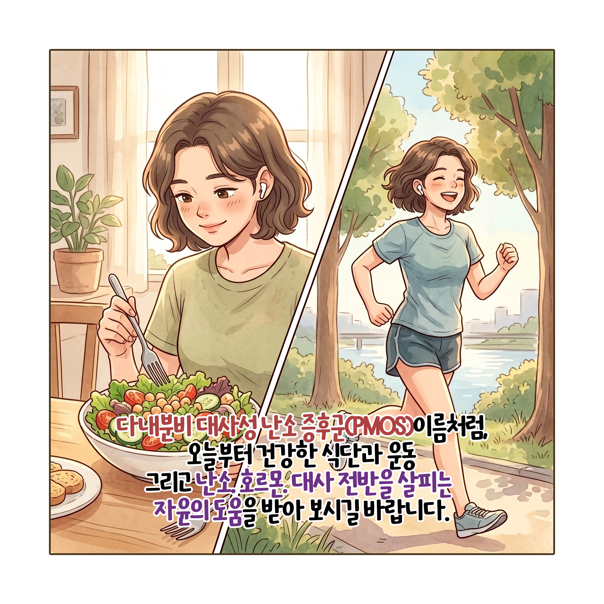 [자윤한의원 여성건강툰] 다낭성 난소 증후군(PCOS)에서 새로운 이름 다내분비 대사성 난소 증후군(PMOS)된 이유 (7)